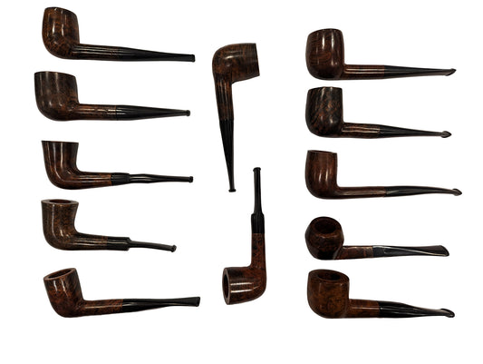 Pascal Piazzolla Briar Pipes - 12 Pack