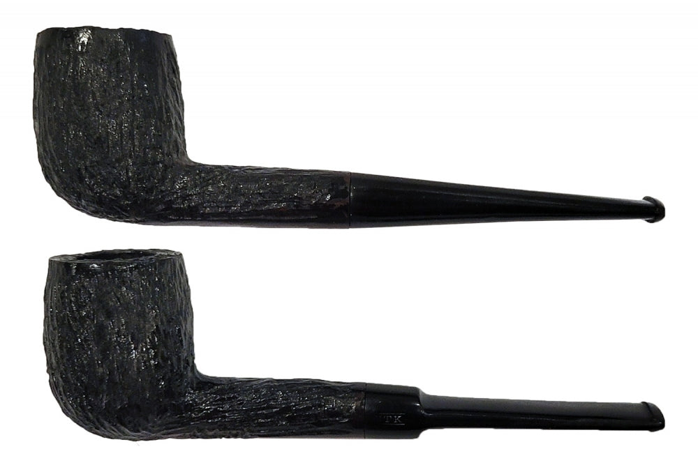 Briar Basket Pipes - Black Sandblast