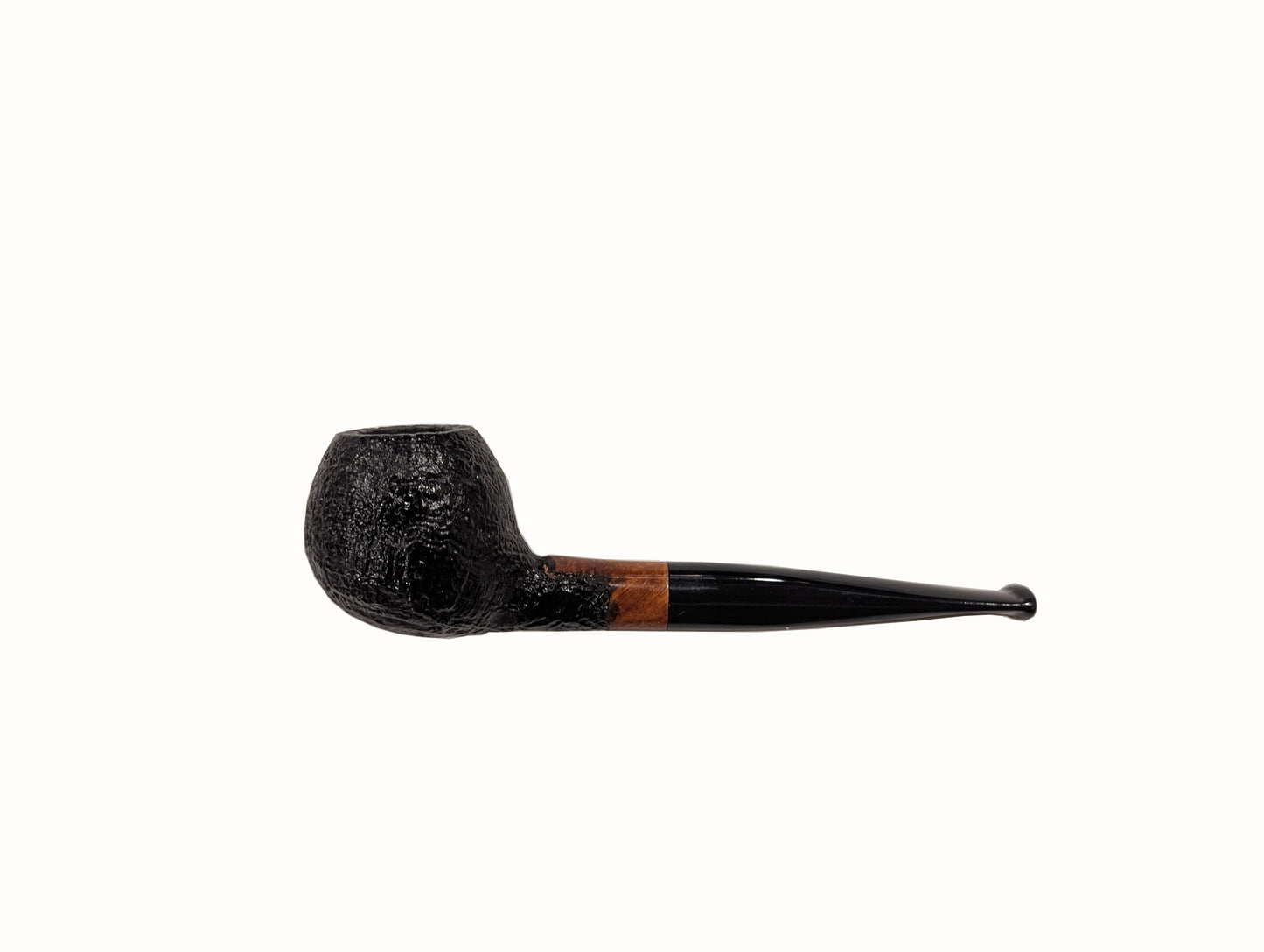 Briar Pipe Straight #7 - Sandblast - Italian