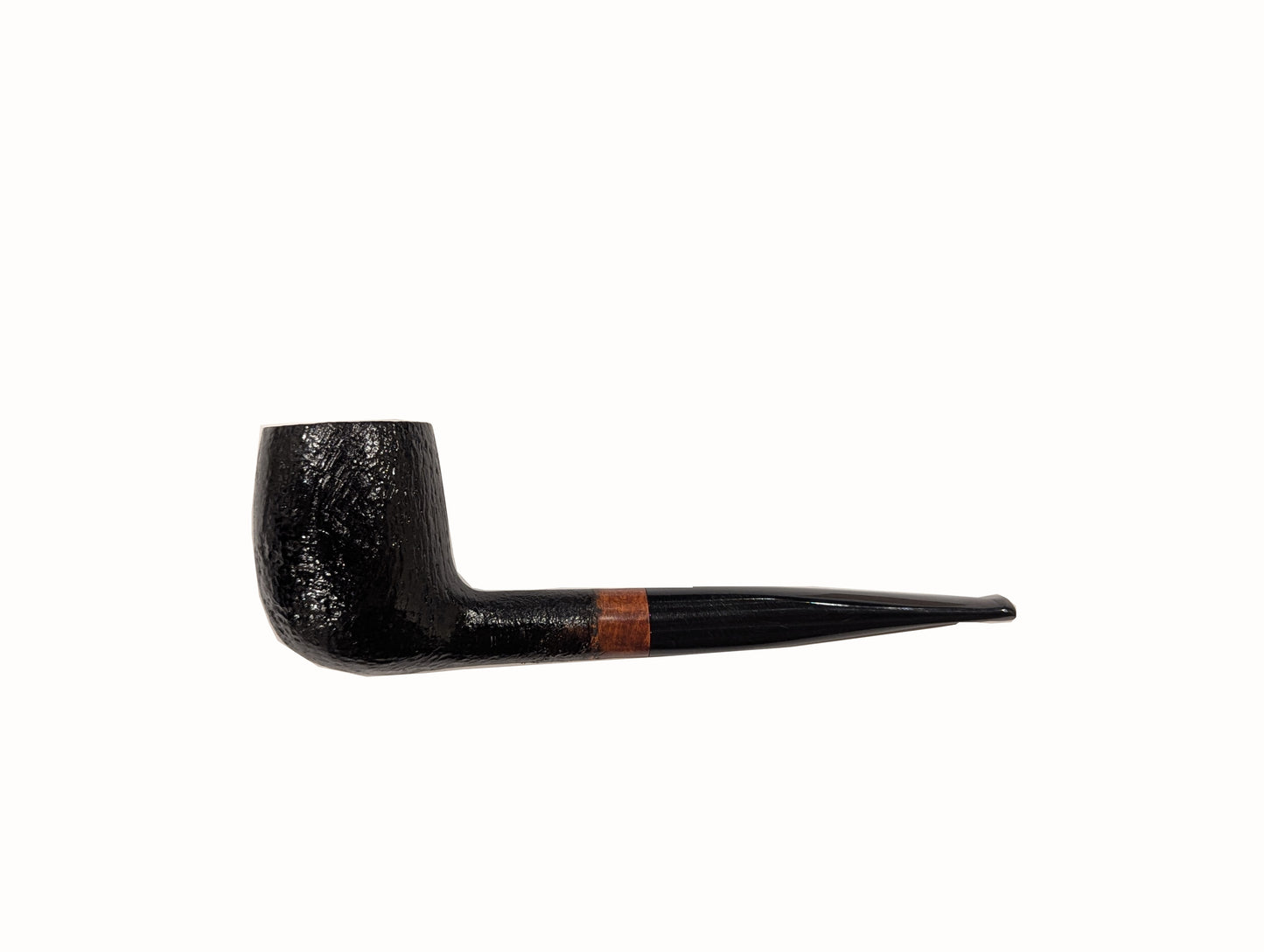 Briar Pipe Straight #8 - Sandblast - Italian