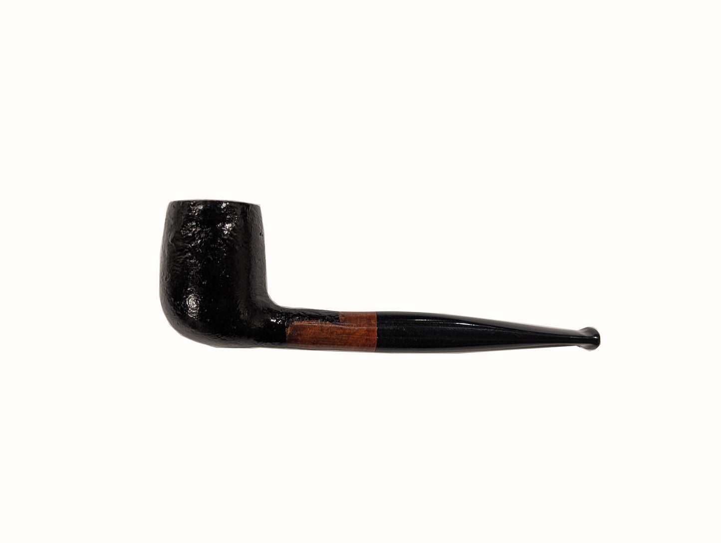 Briar Pipe Straight #9 - Sandblast - Italian