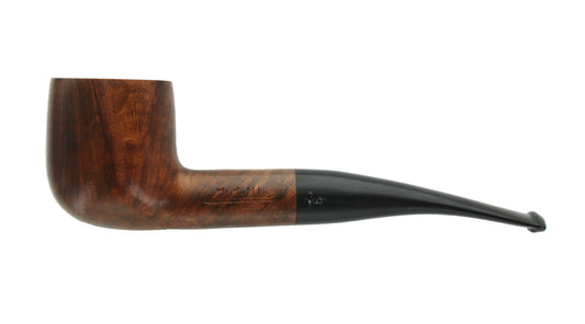 J Waille Large Bent Pot Briar Pipe Reverie - LBC008