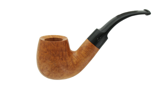 J Waille Large Bent Briar Pipe Gentleman - LBN010