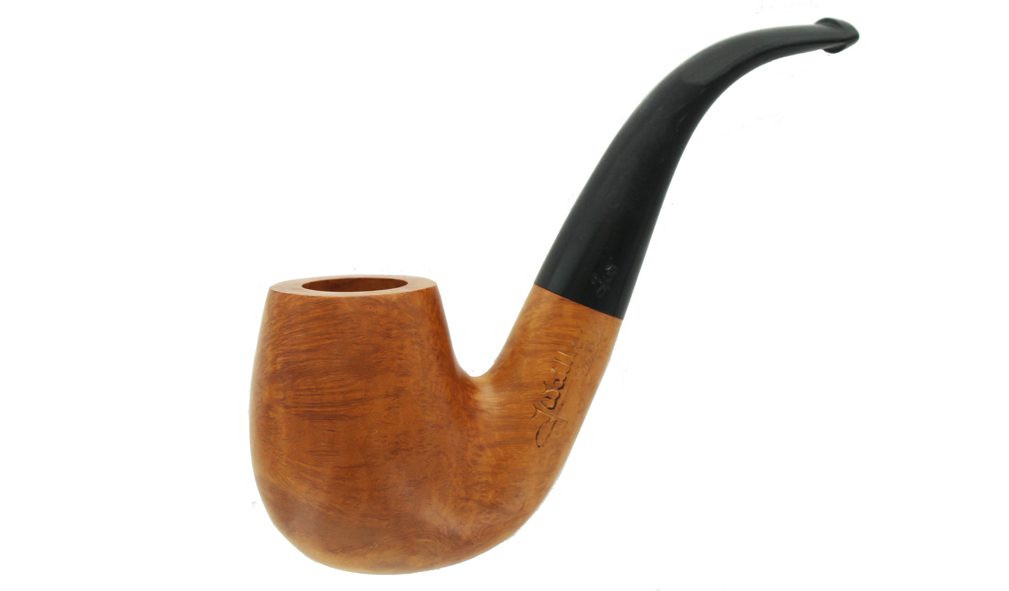 J Waille Large Bent Briar Pipe Prestige - LBN011