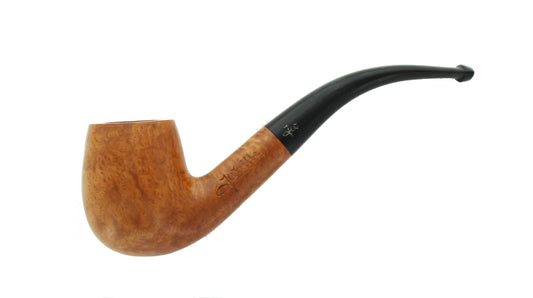 J Waille Large Bent Briar Pipe Gentleman - LBN014