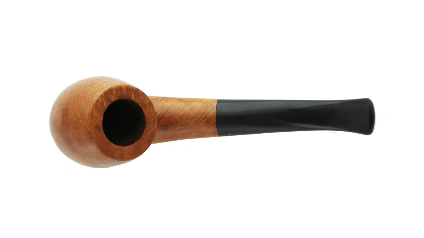 J Waille Large Bent Billiard Briar Pipe Prestige - LBN016