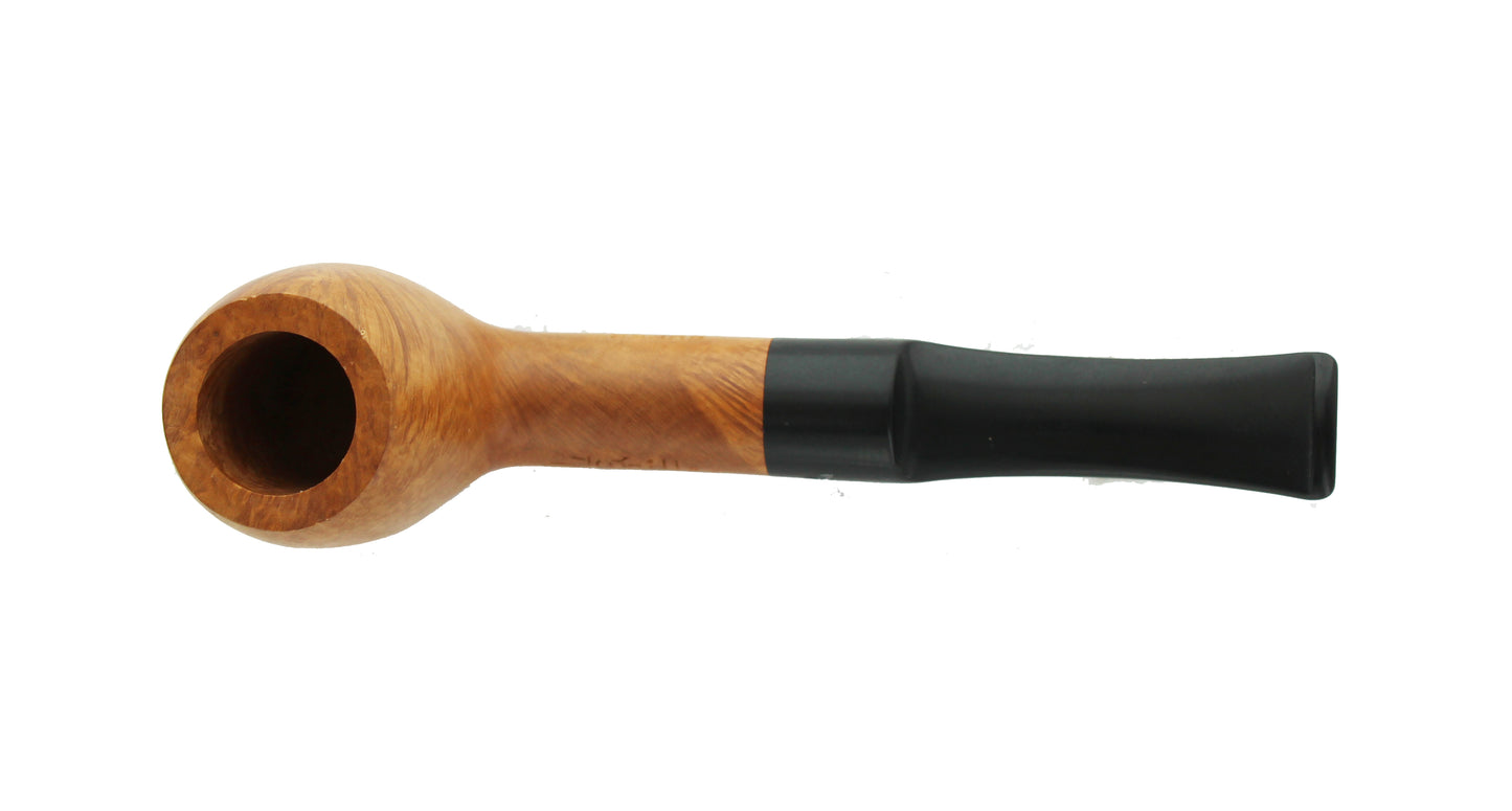 J Waille Medium Billiard Briar Pipe Gentleman - MSN009