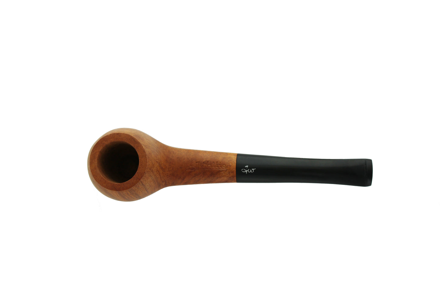 J Waille Medium Bent Apple Briar Pipe Extra - MBN007