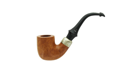 J Waille Medium Bent Briar Pipe Julio - MBN009