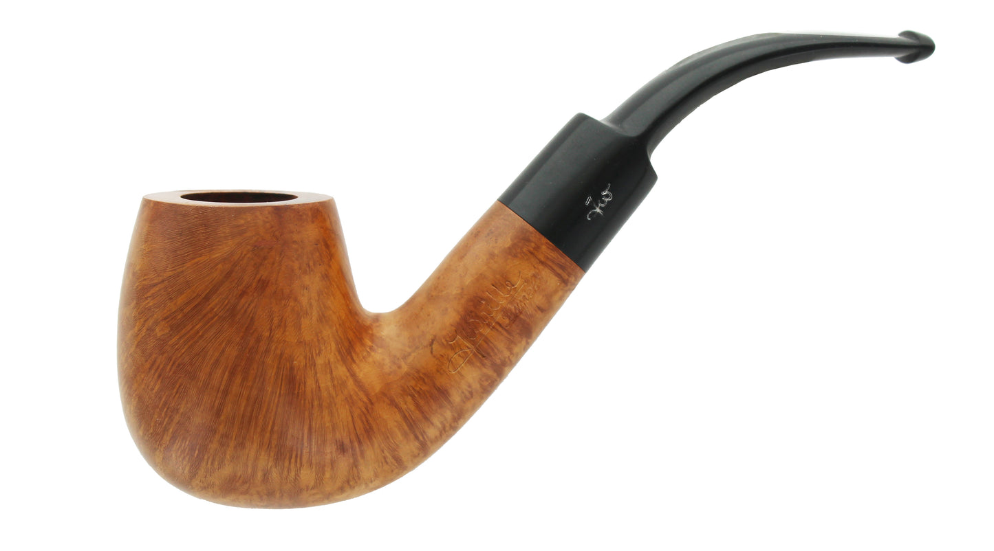 J Waille X Large Full Bent Briar Pipe Amiral - XBN001