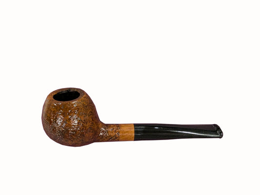 Briar Pipe Straight #1 - Sandblast - Italian